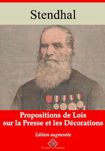Propositions de lois sur la presse et les décorations – suivi d'annexes - Nouvelle édition 2019