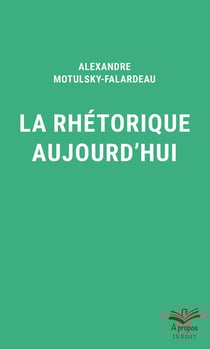 La rhétorique aujourd'hui - Format de poche