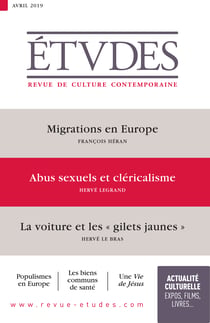 Etudes : Abus sexuels et cléricalisme - 4259 - Avril 2019