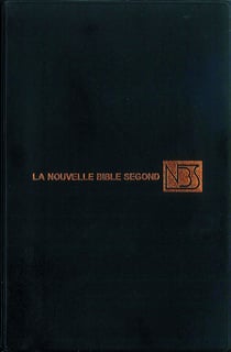 La Nouvelle Bible Segond (NBS) - Edition sans notes