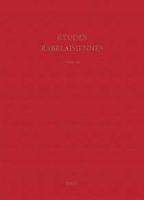 Etudes rabelaisiennes - Tome LIV