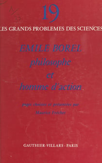 Émile Borel, philosophe et homme d'action