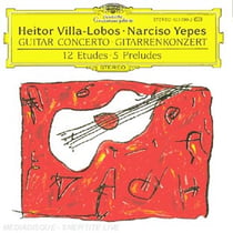 Concerto pour guitare-Etudes-Preludes