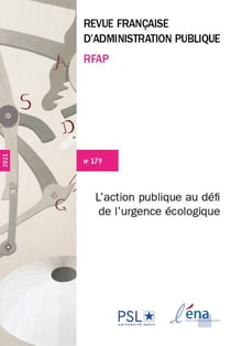 L'action publique au défi de l'urgence écologique : N.179/3