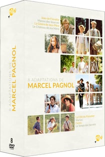 Adaptations de Marcel Pagnol : Jean de Florette + Manon des sources + La Fille du puisatier + Marius + Fanny + La Gloire de mon père + Le Château de ma mère + Le Temps des secrets