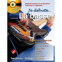 Je débute la basse (CD inclus)
