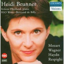 Heidi Brunner jour Mozart, Wagner, Haydn et Respighi