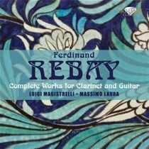 Ferdinand Rebay ?Oeuvress Pour Clarinette Et Guitare (Integrale)