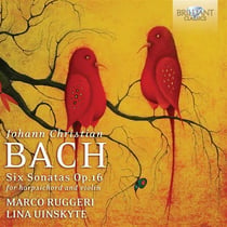Bach, Jean-Chrétien : six Sonates op.16 pour clacecin et violon