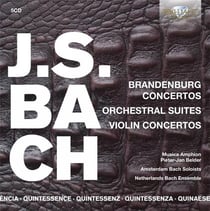 Bach : concertos brandebourgeois - suites orchestrales - concertos pour violon