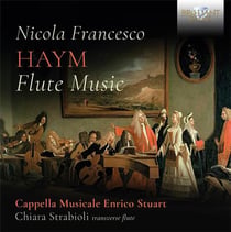 Nicola Francesco Haym : Sonates pour flûte