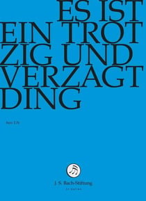 Es ist ein trotzig und verzagt