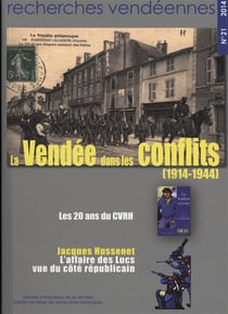 VENDEE DANS LES CONFLITS 1914-1944