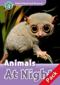 Oxford read and discover 4: animals at night audio cd pack