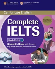 COMPLETE IELTS BANDS 6.5 7.5 STUDENT PACK : STUDENT BOOK WITH - ANSWERS WITH CD-ROM AND CLASS AUDIO CDS
