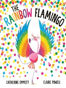 Rainbow flamingo