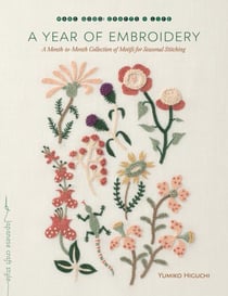 A year of embroidery - a month-to-month collection of motifs for seasonal stritching