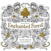 Enchanted forest - an inky quest and coloring book