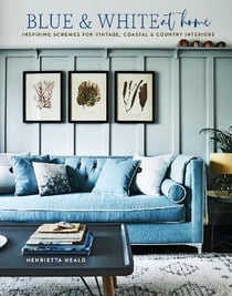 Blue & white at home