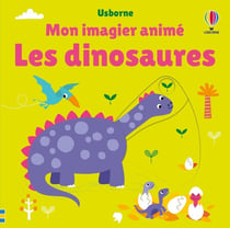 Mon imagier animé : Les dinosaures