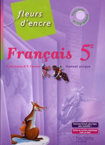 Fleurs d'Encre 5e - Livre élève - Format compact - édition 2010