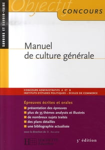 Manuel de culture générale (édition 2007)