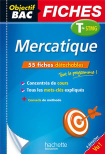 Objectif bac - mercatique - terminale stmg - fiches détachables