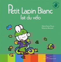 PETIT LAPIN BLANC : Petit Lapin Blanc : Petit Lapin Blanc fait du vélo