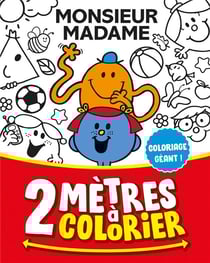 Monsieur madame - 2 metres a colorier