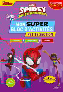 Spidey et ses amis extraordinaires - Mon super bloc d'activités de Petite Section