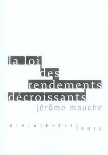 La loi des rendements decroissants