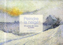 Peindre la neige - 20 cartes de voeux à poster