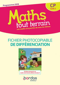 Maths tout terrain : maths tout terrain - fichier photocopiable de différenciation