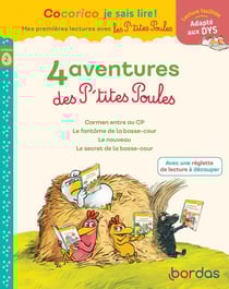 Cocorico je sais lire ! Mes premières lectures avec les P'tites Poules : 4 aventures des P'tites Poules - niveau 2 (édition 2023)