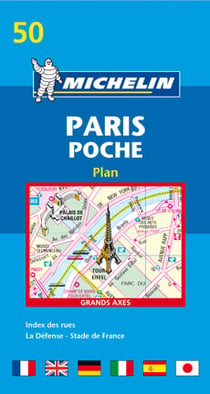 Paris poche - grands axes - 50