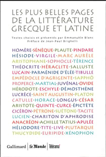 Les plus belles pages de la littérature grecque et latine
