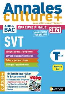 Annales ABC du bac - sujets & corrigés : science et vie de la terre : terminale : culture + (édition 2020)
