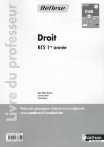 Droit - BTS 1 - livre du professeur (édition 2015)