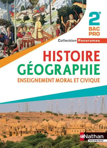 Panoramas : histoire-géographie enseignement moral et civique - 2eme bac pro - cahier d'élève (édition 2017)