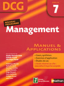 Management - épreuve 7 - dcg - élève (édition 2007)