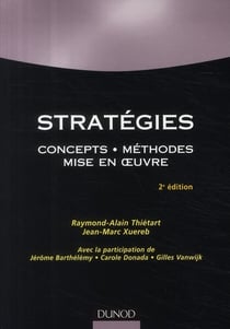 Stratégies - concepts, méthodes, mise en oeuvre (2e édition)