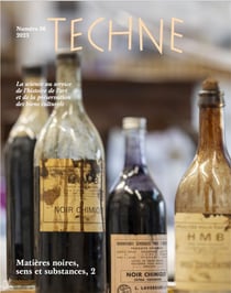 Techne n.56 : Matières noires, sens et substances, 2