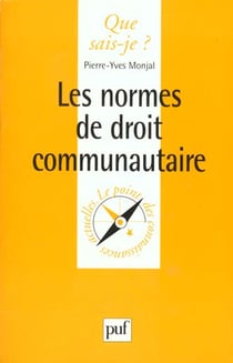 Les normes de droit communautaire