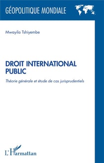 Droit international public : théorie générale et étude de cas jurisprudentiels