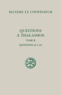 Question à Thalassios Tome 2