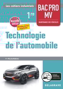 Les cahiers industriels : technologie de l'automobile - 1re bac pro MV - pochette élève (édition 2020)