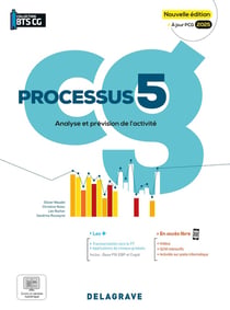 Processus 5 - Analyse et prévision de l'activité BTS Comptabilité Gestion (CG) (2025) - Pochette élève