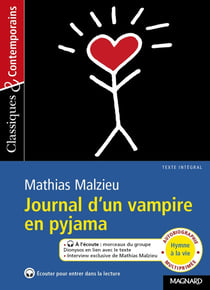 Journal d'un vampire en pyjama de Mathias Malzieu