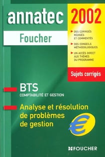 Analyse et resolution des problemes de gestion bts t.10