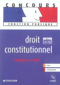 Droit constitutionnel categorie a et b